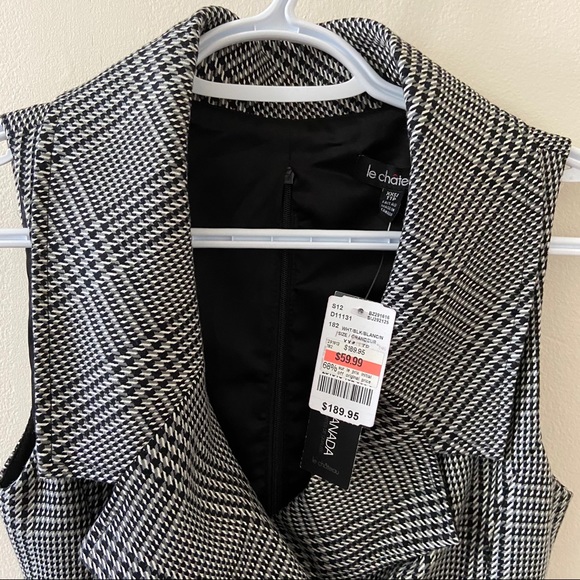 Sleeveless Plaid Dress - Picture 4 of 4